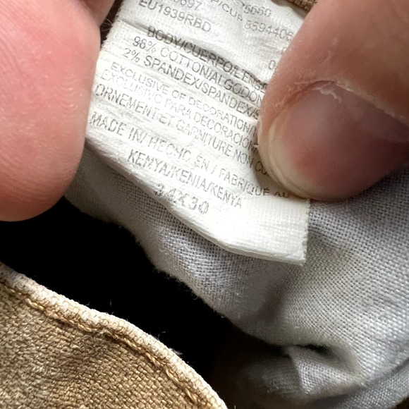 dickies tan carpenter pants size 34x30 - Picture 3 of 3